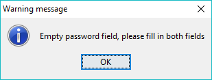 Password Editor - no Re-enter Password